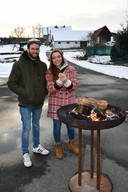 Nikolausaktion beim Spielplatz am 8. Dezember 2023