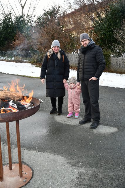 Nikolausaktion beim Spielplatz am 8. Dezember 2023