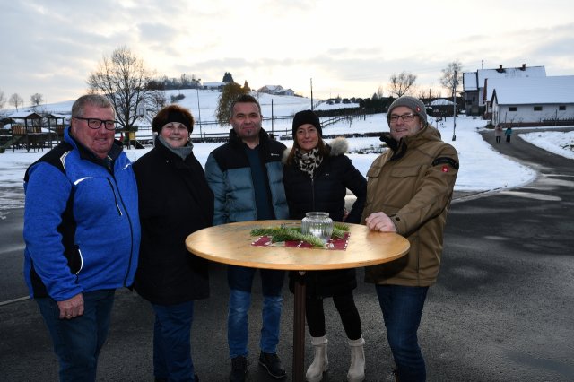 Nikolausaktion beim Spielplatz am 8. Dezember 2023