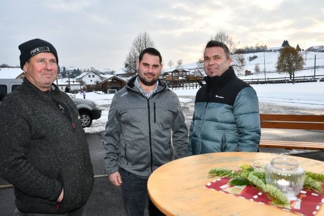 Nikolausaktion beim Spielplatz am 8. Dezember 2023