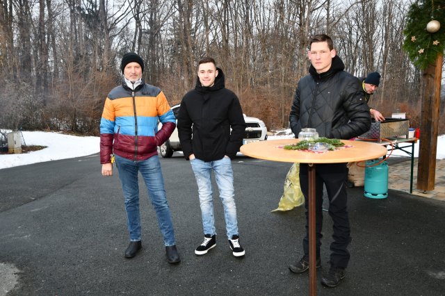 Nikolausaktion beim Spielplatz am 8. Dezember 2023