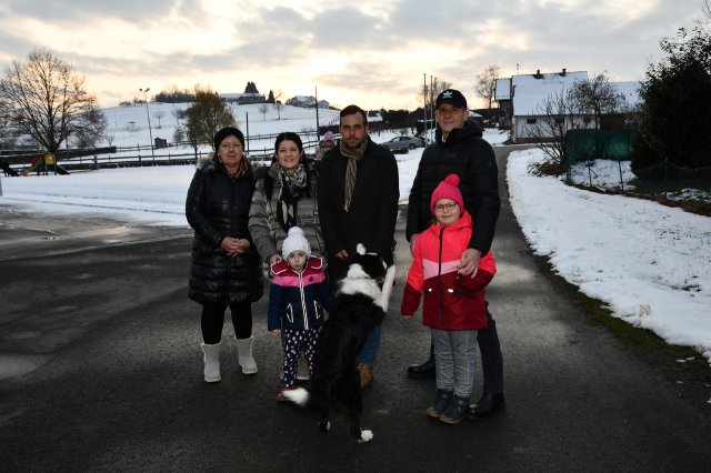 Nikolausaktion beim Spielplatz am 8. Dezember 2023