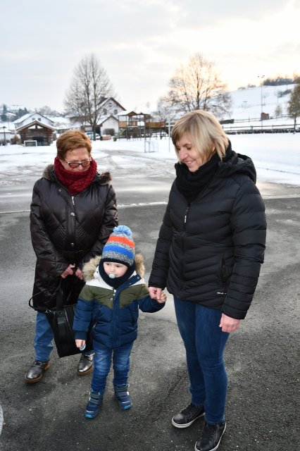 Nikolausaktion beim Spielplatz am 8. Dezember 2023