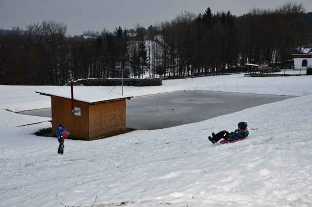 Nikolausaktion beim Spielplatz am 8. Dezember 2023