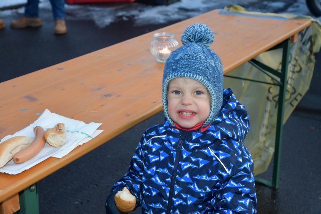 Nikolausaktion beim Spielplatz am 8. Dezember 2023