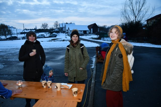 Nikolausaktion beim Spielplatz am 8. Dezember 2023