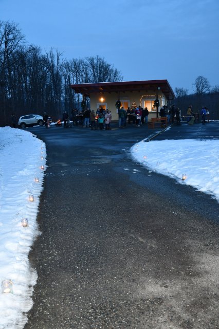 Nikolausaktion beim Spielplatz am 8. Dezember 2023