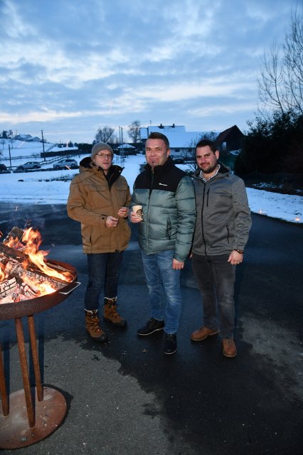 Nikolausaktion beim Spielplatz am 8. Dezember 2023