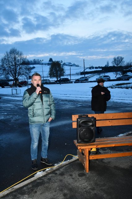 Nikolausaktion beim Spielplatz am 8. Dezember 2023