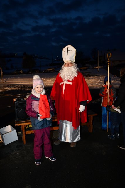 Nikolausaktion beim Spielplatz am 8. Dezember 2023