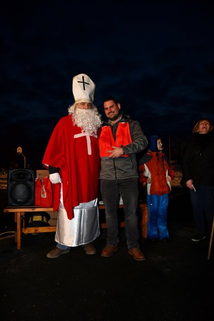 Nikolausaktion beim Spielplatz am 8. Dezember 2023