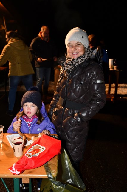 Nikolausaktion beim Spielplatz am 8. Dezember 2023