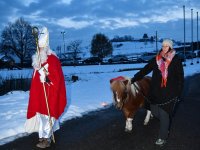 Nikolausaktion beim Spielplatz am 8. Dezember 2023