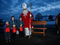 Nikolausaktion beim Spielplatz am 8. Dezember 2023