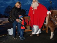 Nikolausaktion beim Spielplatz am 8. Dezember 2023