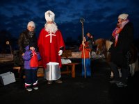 Nikolausaktion beim Spielplatz am 8. Dezember 2023