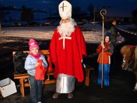 Nikolausaktion beim Spielplatz am 8. Dezember 2023