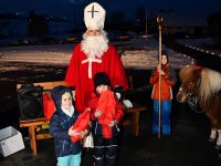 Nikolausaktion beim Spielplatz am 8. Dezember 2023