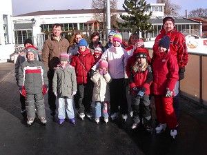 Die Gruppe der Eisl&auml;ufer