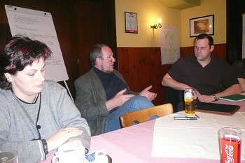 Es gab interessante Diskussionen im Gh. Marth