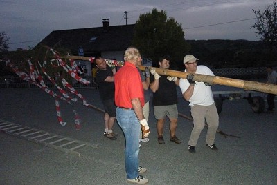 Maibaumaufstellen 2013