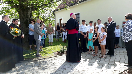 Visitation vom Bischof am 27. Mai