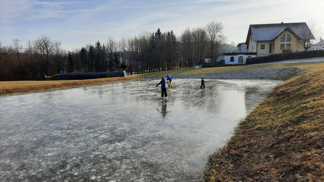 Eislaufvergnügen im Jänner 2024