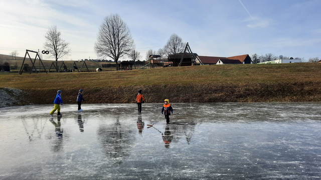 Eislaufvergnügen im Jänner 2024